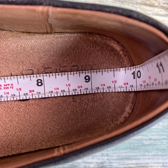 Abeo Bio System Taylin Womens Gray Leather Loafer Shoe Size 7.5M Arch Support - Picture 7 of 12